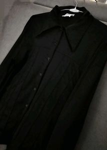 Noir Energy Sleek Nylon Shirt🫧🖤