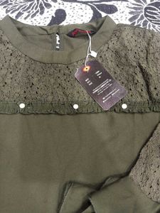 New Beautiful Cut Work Top