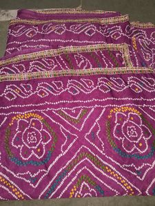 Bandhani Print Saree