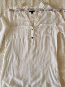 White Button-Down Shirt