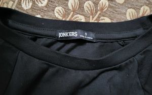 Bonkers Black Baby Tee