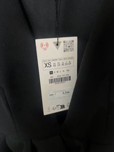 Chic Black Peplum Top