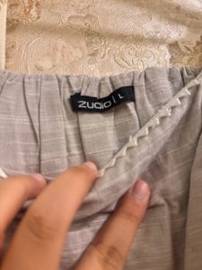 ZUDIO sexy Grey Top 🩶