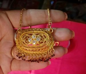 One Gram Gold Plated Manglsutra