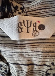 Patterned Tunic Top