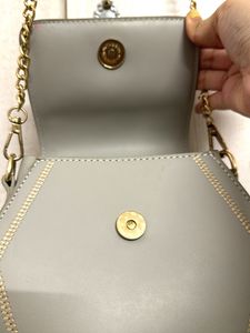 Grey Sling Bag