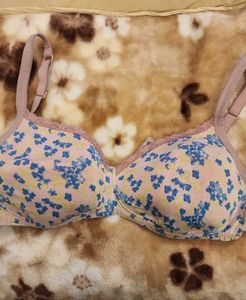 Floral Print Bra