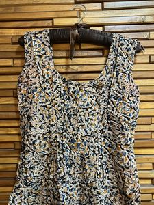 Printed Sleeveless Kurti
