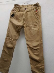 The Man Formal Golden Jeans