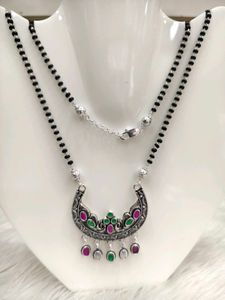Pure Silver Mangalsutra