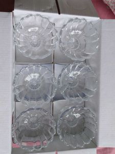 Glass Dessert Bowls (Set of 6)