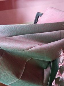 Mauve Multi Colour Saree With Blouse Piece