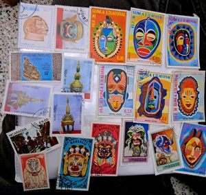 MASK ON STAMPS Collection