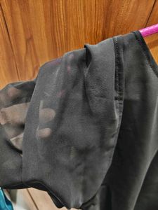 Elegant Black Puff Sleeve Top