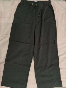 Olive Green Wide Leg Pants