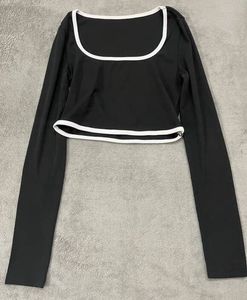 Chic Long Sleeve Crop Top