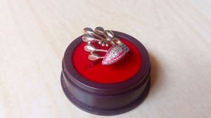 925 Sterling Pure Silver Peacock Ring