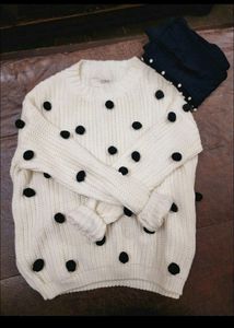 Polka Dot Sweather