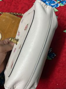 Original Coach Parker 18 Rose Print Bag