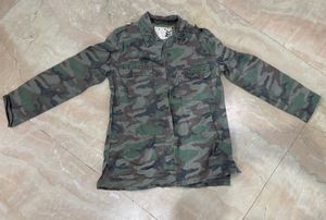 Camouflage Shirt Beaded