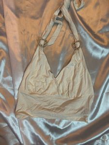 Cute Heart Halter Top