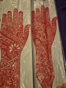 Mehndi Hand Stencils