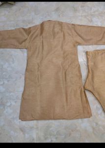 Kurta Payjama Set For Kids❤️ Golden