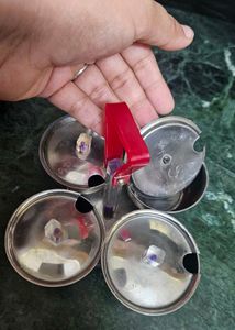 Pack Of 7! Tiffins And Namak Daani