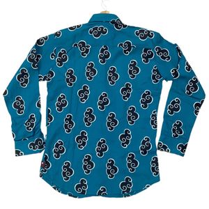 Cloud Print Casual Shirt SIZE L