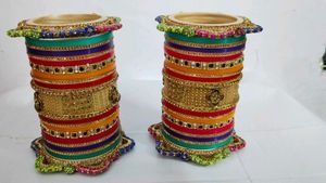 🌟 Premium Rajasthani Sheep Kangan – Bridal & Fest