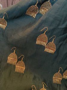 Beautiful Suit Set With Net Dupatta