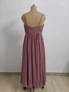 Mauve Chiffon Gown
