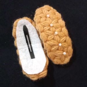 Crochet Hair Clips