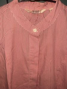 Red &amp; White Checkered Top