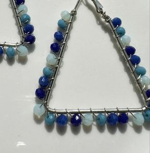 Ocean Hoops 🌊💙🤍