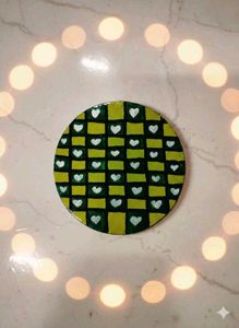 Hand-Painted Tea Coasters