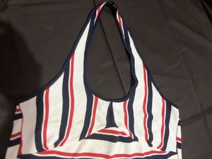 Striped Halter Top