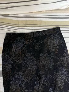 ZARA Floral Print Pants