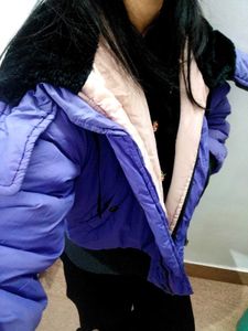 Purple Puff Jacket