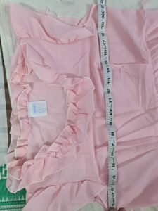 Sleeveless Night Gown With Flies.