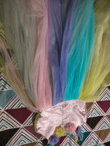 Rainbow Tulle Dress