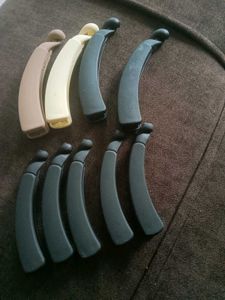 Banana Hair Clips - Set of 8