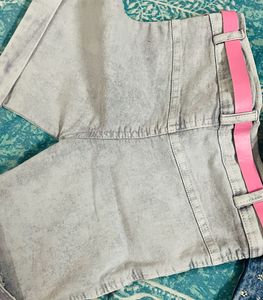 Girls Denim Short 2 Combo 100 % New