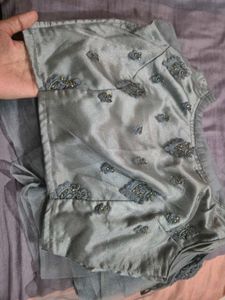Grey Saree