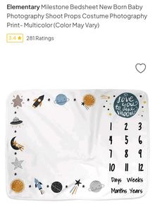 Baby Age Milestone Sheet