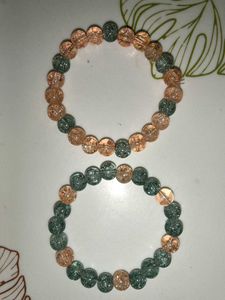Crystal Paired Bracelet
