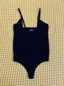 Stretchy Black Bodysuit Bust 32-36
