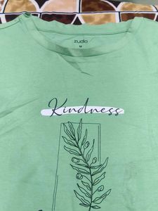 Mint Green Graphic Tee - Size M