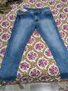 Blue Denim Jeans brand new sealed tag from showrom