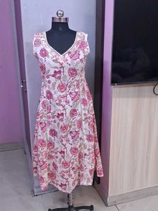 Floral Print Kurta